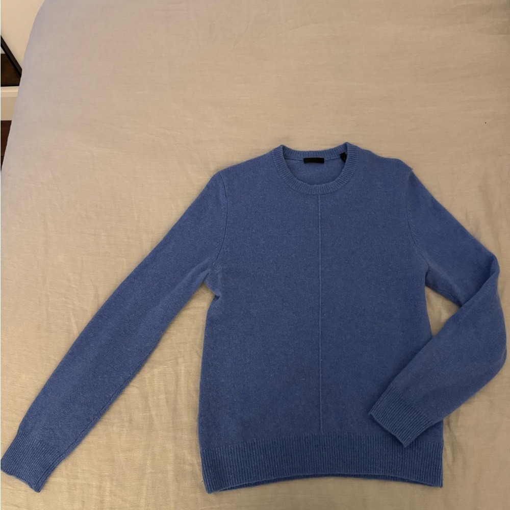 ATM Anthony Thomas Melillo Men's Sky Blue Crewneck Sweater